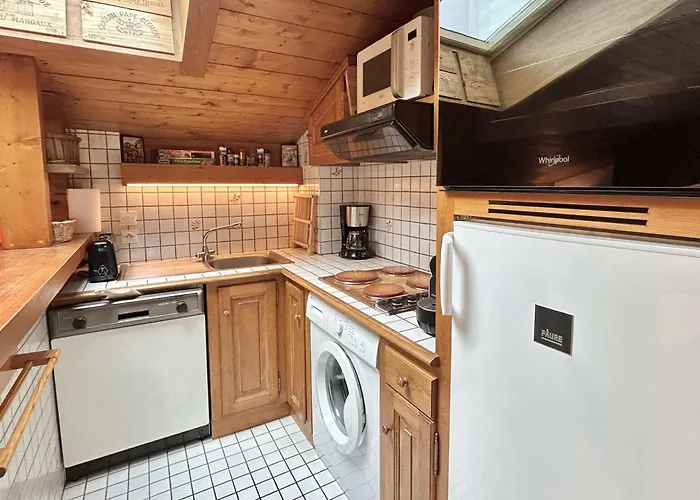 Cosy 2p+cabine, 6 Couchages, Proche Telecabine Jaillet Et Centre, Balcon Sud, Garage Prive - Fr-1-597-176 *