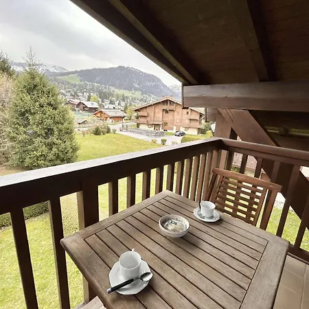 公寓 Cosy 2p+cabine, 6 Couchages, Proche Telecabine Jaillet Et Centre, Balcon Sud, Garage Prive - Fr-1-597-176 梅杰夫