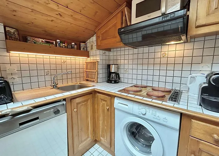 Cosy 2p+cabine, 6 Couchages, Proche Telecabine Jaillet Et Centre, Balcon Sud, Garage Prive - Fr-1-597-176 *